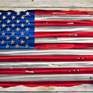 NEW Charlotte Hornets American Flag Cut Metal Sign - USALast